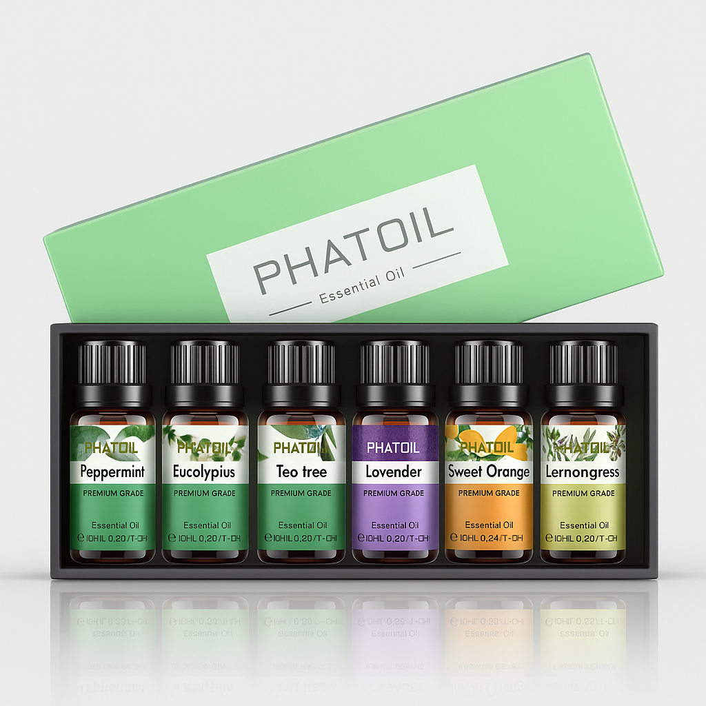 Airclear Duftöl-Set – 6er Aromamix für PureTouch Luftreiniger