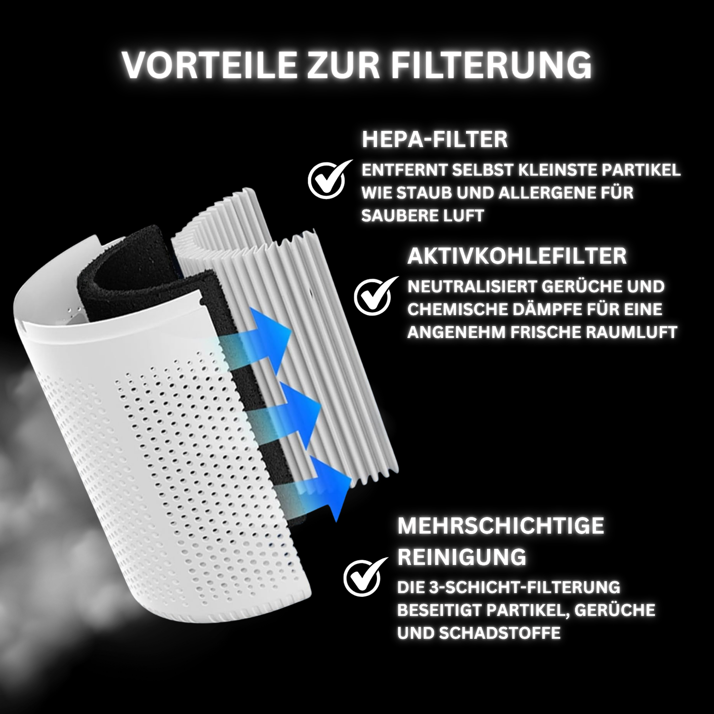 AirClear PureTouch – Atme den Unterschied