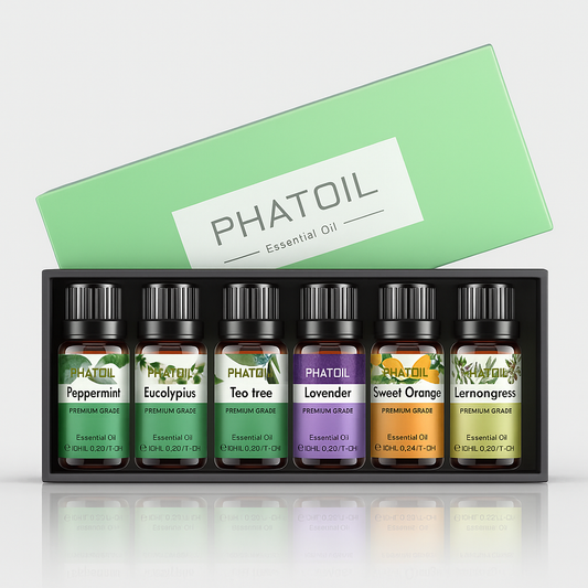 Airclear Duftöl-Set – 6er Aromamix für PureTouch Luftreiniger